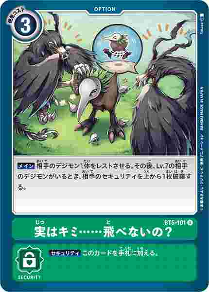 BT5-101 実はキミ……飛べないの？