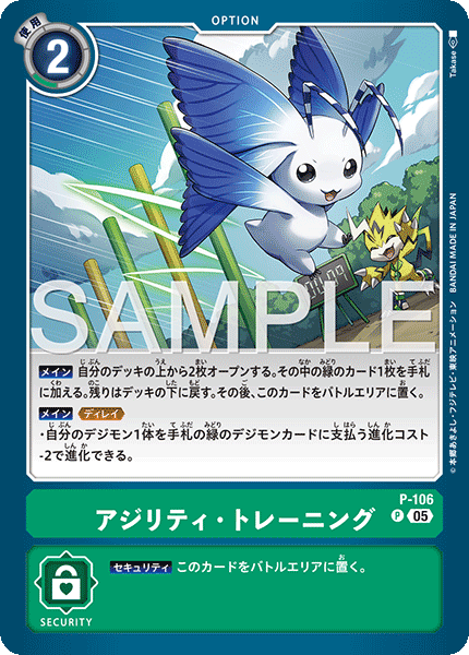 P-106 アジリティ・トレーニング