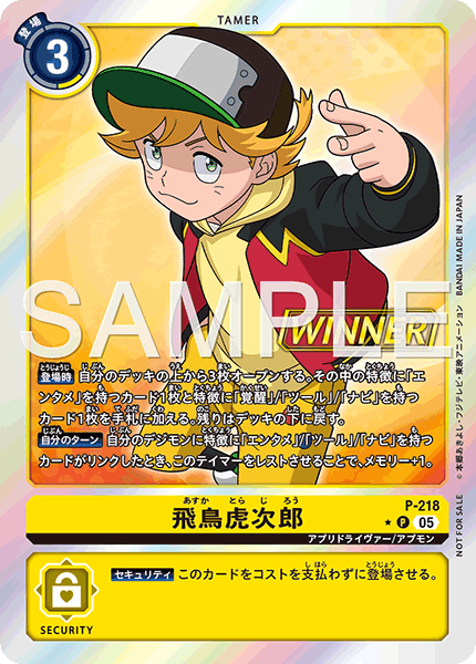 P-218 飛鳥虎次郎